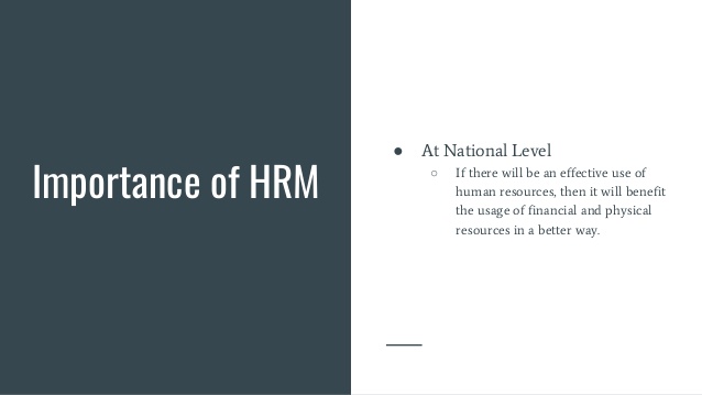 human resource management notes for mba students